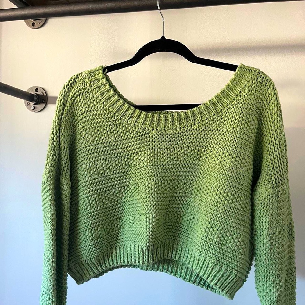 KNIT SWEATER💚🧚🏼‍♀️